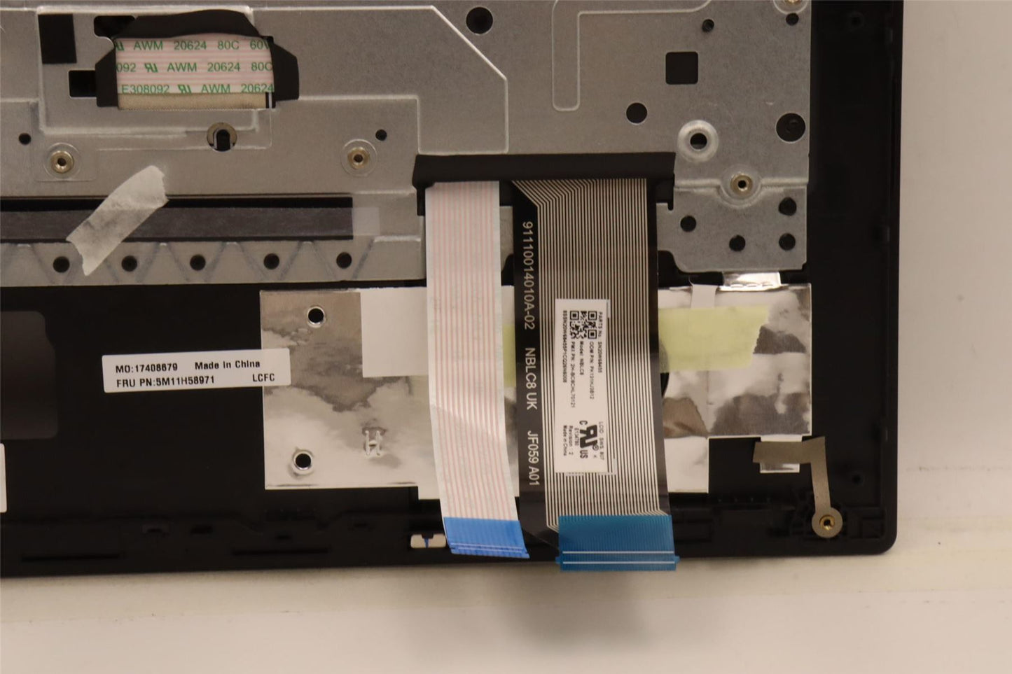 Lenovo MECH_ASM KBD CCvr SWS BKL(PMX)UK BK 5M11H58971