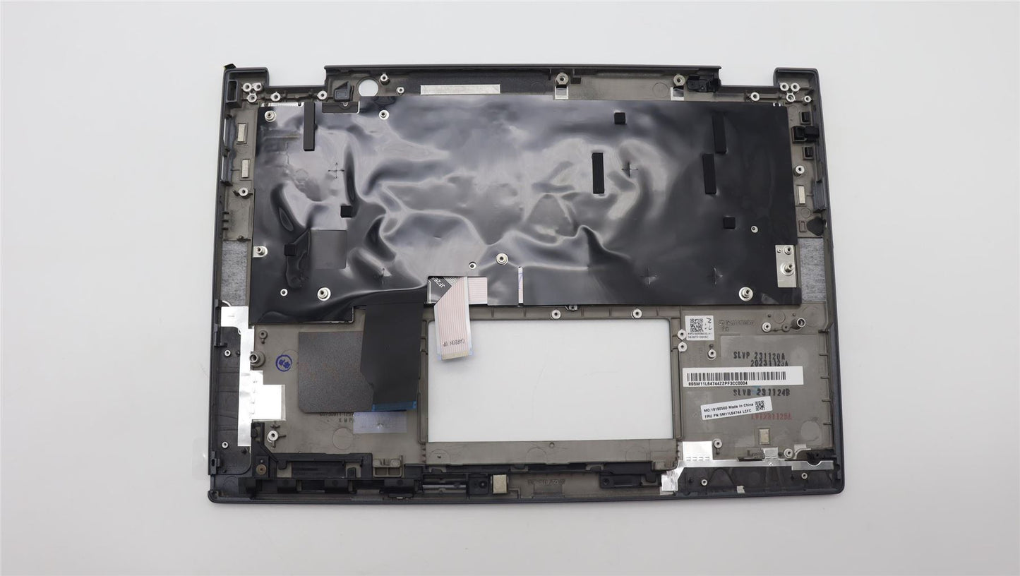 Lenovo ThinkPad X13 Gen 4 Keyboard Palmrest Top Cover Grey Backlit 5M11L64744
