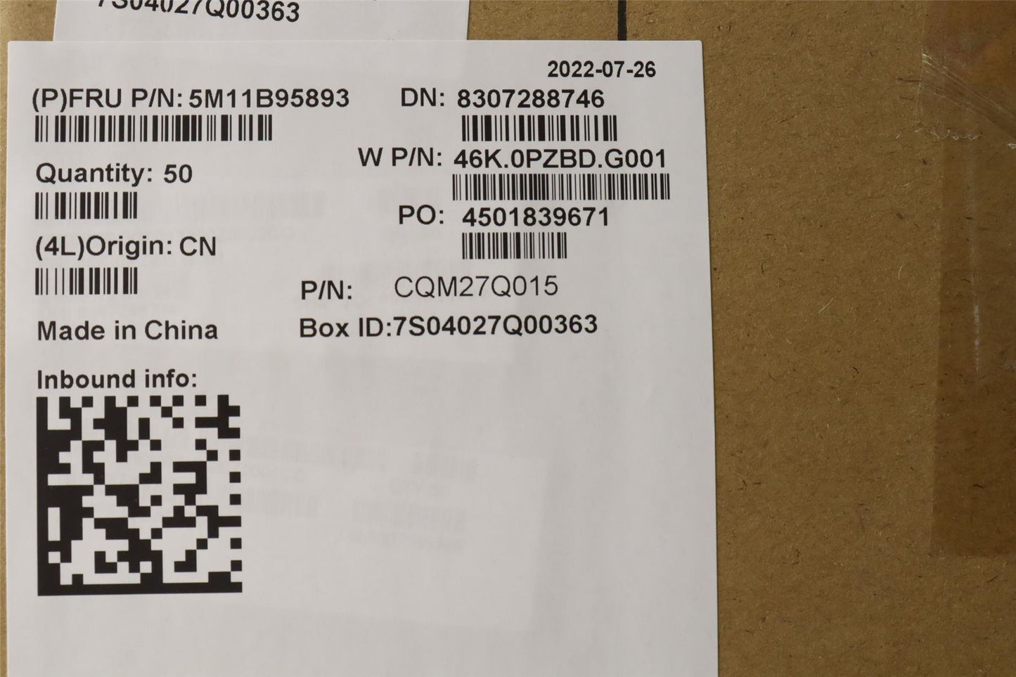 Lenovo MECH_ASM CS22_3+2bCPLC_C,Mylar,BLUE,SUN 5M11B95893