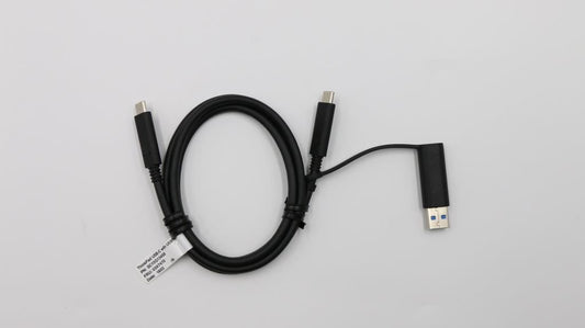 Lenovo Dock Hybrid USB-C with USB-A Dock USB-C Cable With Dongle 03X7470