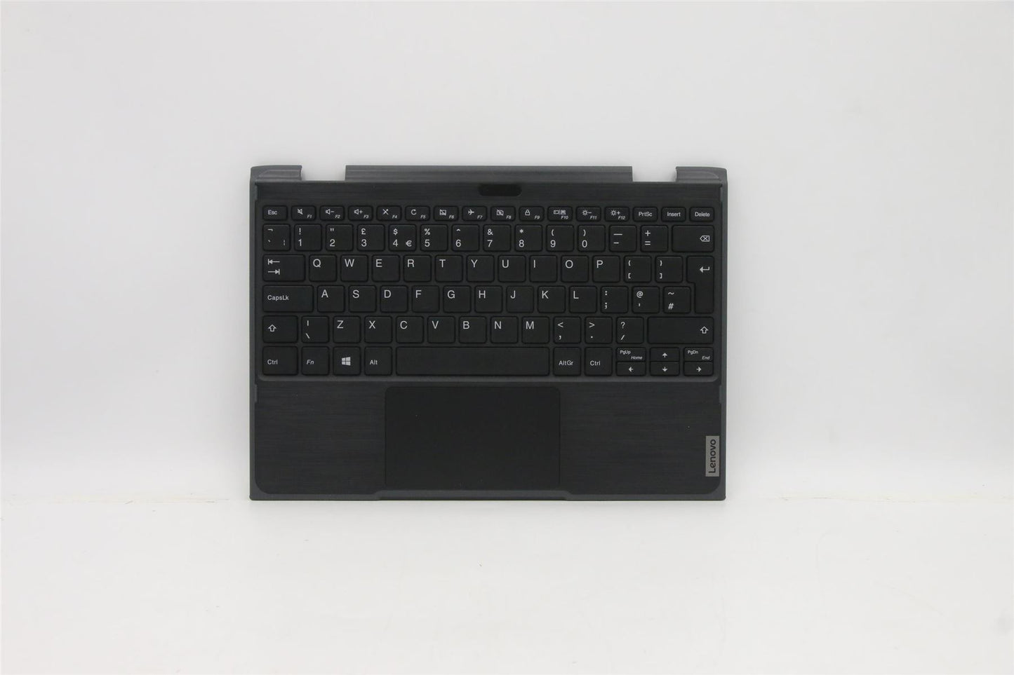 Lenovo 300e 2nd Gen Palmrest Cover Touchpad Keyboard UK Black Backlit 5CB1B02709