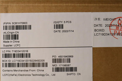 Lenovo 5 16ARH7H Palmrest Cover Touchpad Keyboard US Storm Grey 5CB1H70903