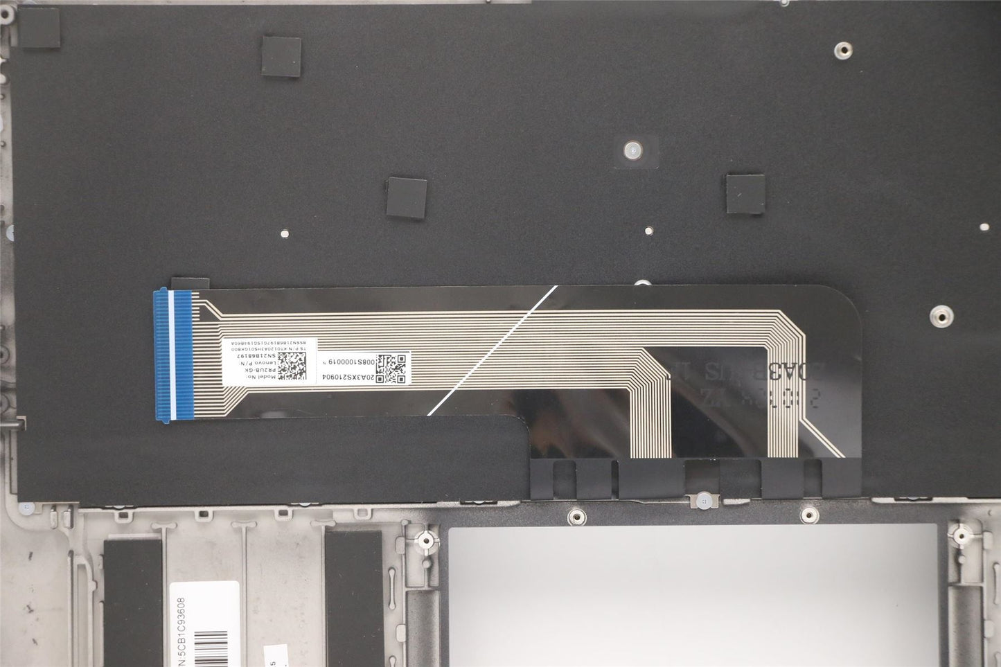 Lenovo ThinkBook G2 ITG Keyboard Palmrest Top Cover Greek Storm Grey 5CB1C93608