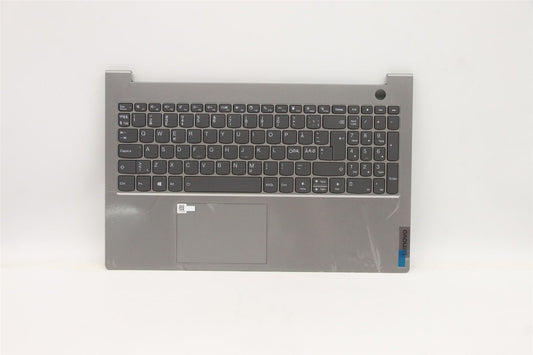 Lenovo ThinkBook 15 G3 ACL Keyboard Palmrest Top Cover Norwegian Grey 5CB1C87526