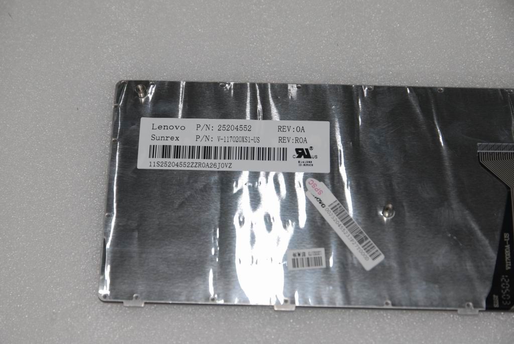 Lenovo JME T4TQ 101KEY Grey frame KBD US English Keyboard 25204552