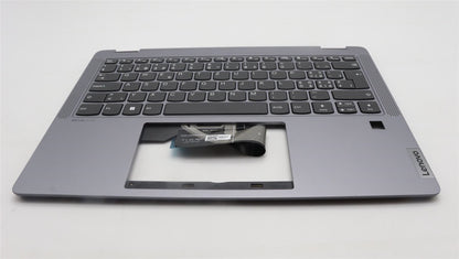 Lenovo IdeaPad 5 14IRU8 Keyboard Palmrest Top Cover Swiss Artic Grey 5CB1L30712