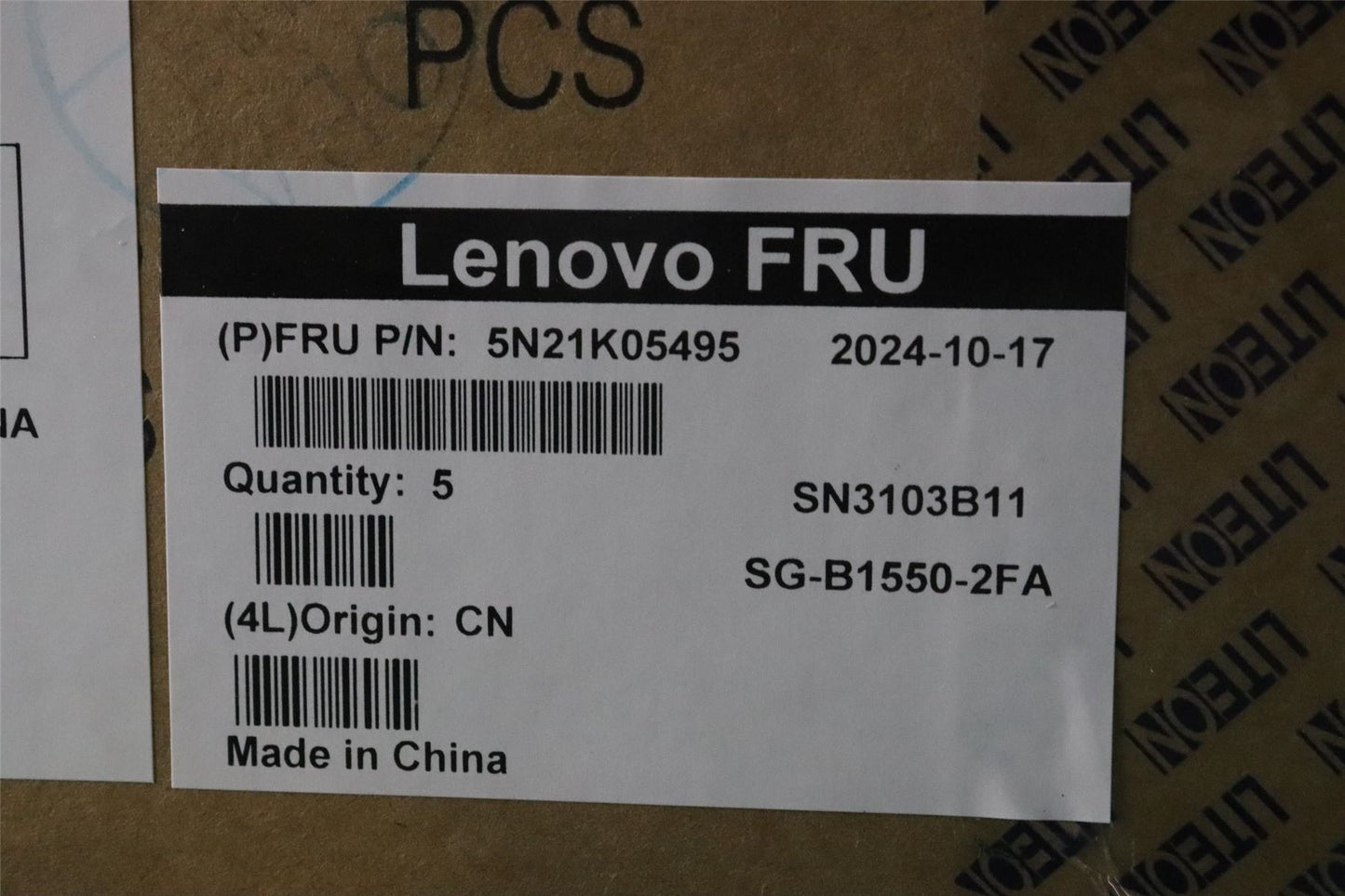 Lenovo ThinkPad T16 Gen 2 P16s Gen 2 Keyboard French Grey Backlit 5N21K05458