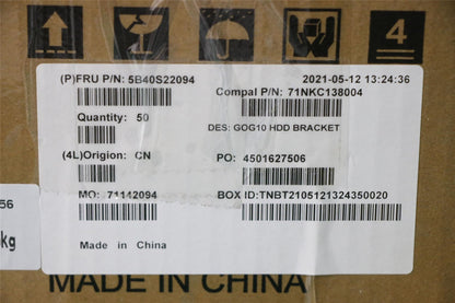 Lenovo 5B40S22094 HDD Bracket C 82K1
