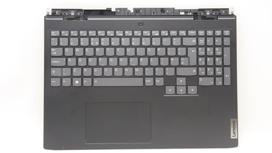 Lenovo IdeaPad 3 16IAH7 Palmrest Cover Touchpad Keyboard UK Black 5CB1J09555