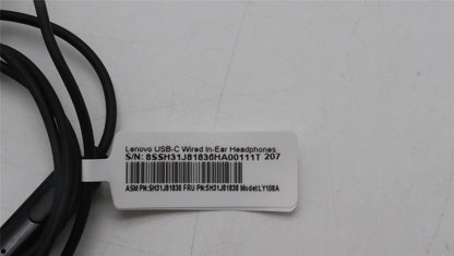 Lenovo L_USB-C Wired Headphone 5H31J81838