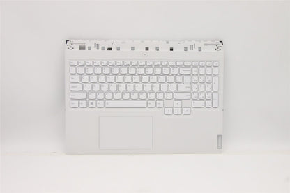 Lenovo Legion 5 Pro-16ACH6 Keyboard Palmrest Top Cover US Grey 5CB1C93564