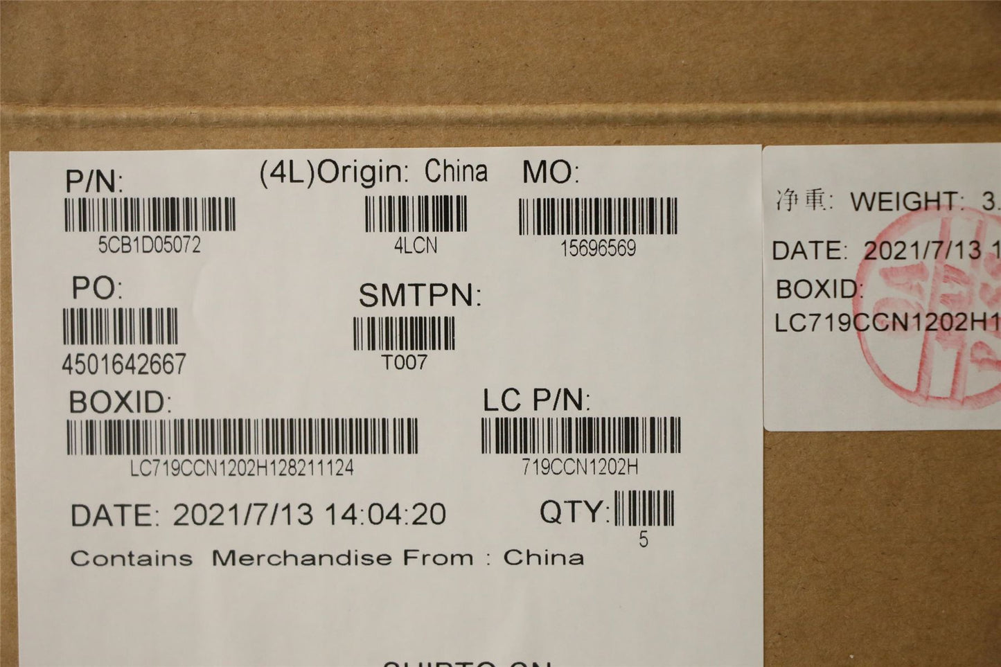 Lenovo Upper Case ASM_JPN L82JH BU WH 5CB1D05072