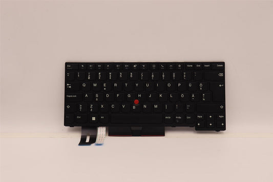 Lenovo ThinkPad T14 1 T14 2 Keyboard Estonian Black 5N20V44044