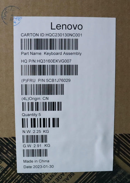 Lenovo Yoga 6 14IAP8 Palmrest Cover Touchpad Keyboard German Grey 5CB1J76029