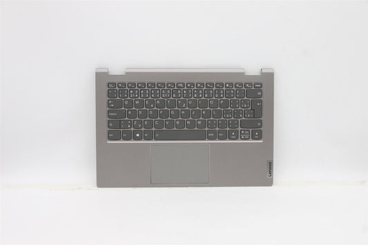 Lenovo ThinkBook 14s ITL Palmrest Cover Touchpad Keyboard Grey 5CB1C92778