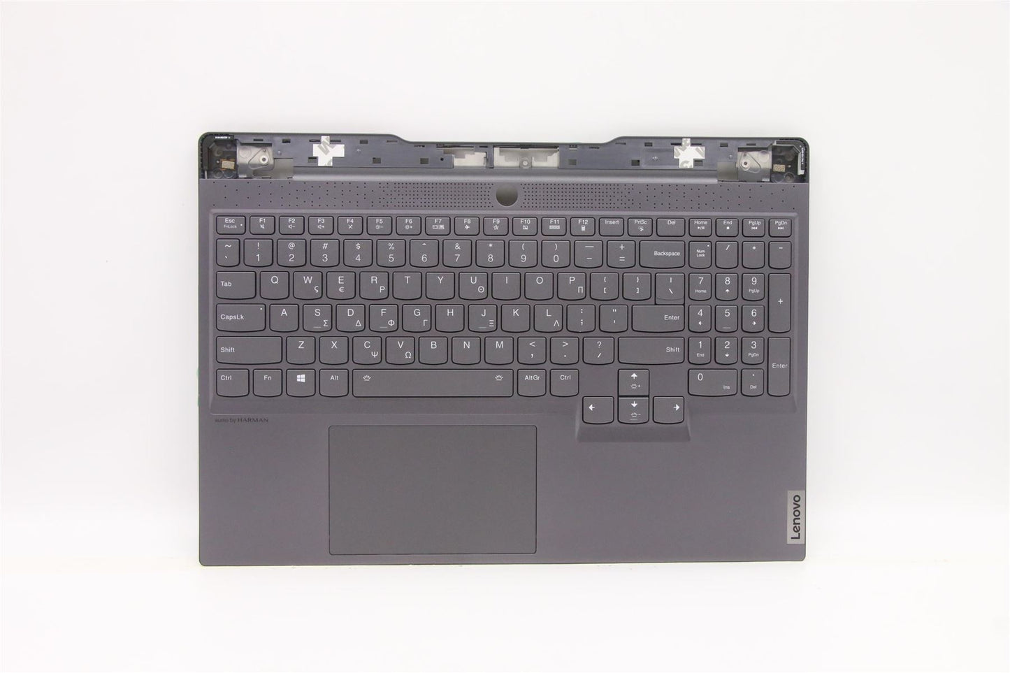 Lenovo S7 15ACH6 Palmrest Cover Touchpad Keyboard Greek Grey Backlit 5CB1C94067