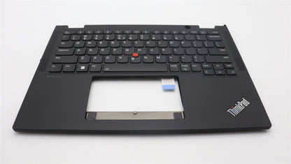 Lenovo ThinkPad X13 Gen 4 Palmrest Cover Keyboard US Europe Black 5M11L64219