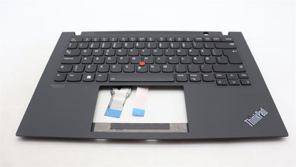 Lenovo ThinkPad T14s Gen 2 Keyboard Palmrest Top Cover Danish Black 5M11C48045