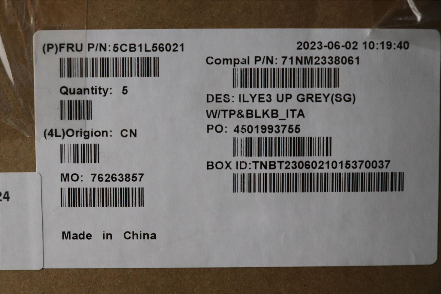 Lenovo Slim 5 16IRH8 5 16APH8 Palmrest Cover Touchpad Keyboard 5CB1L56021