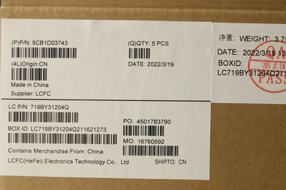 Lenovo Upper Case ASM_SWS L81W1NFPREDLIPC 5CB1D03743