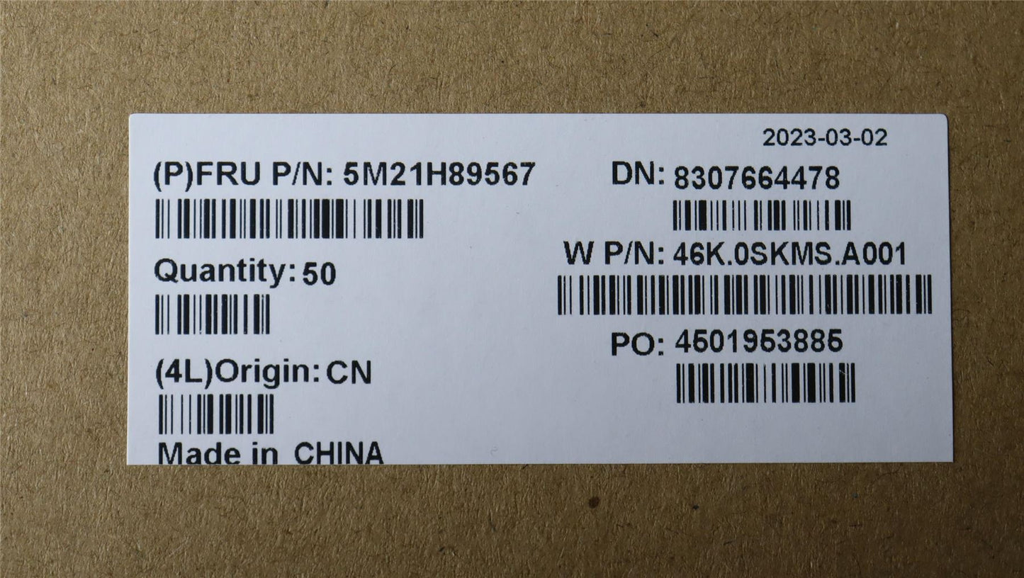 Lenovo MECHANICAL FRU MECH PACK SPONGE YG CAM 5M21H89567