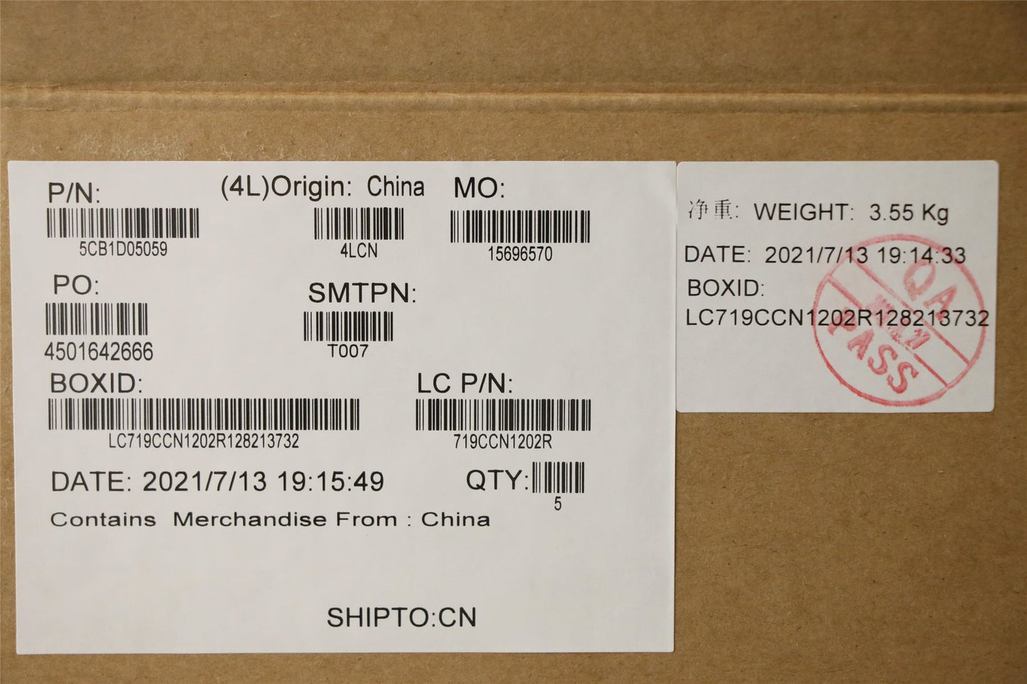 Lenovo Legion 5-15ITH6H Keyboard Palmrest Top Cover US Europe Black 5CB1D05059