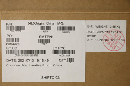 Lenovo Legion 5-15ITH6H Keyboard Palmrest Top Cover US Europe Black 5CB1D05059