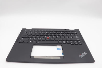 Lenovo ThinkPad X13 Gen 4 Keyboard Palmrest Top Cover Arabic Black 5M11L64192