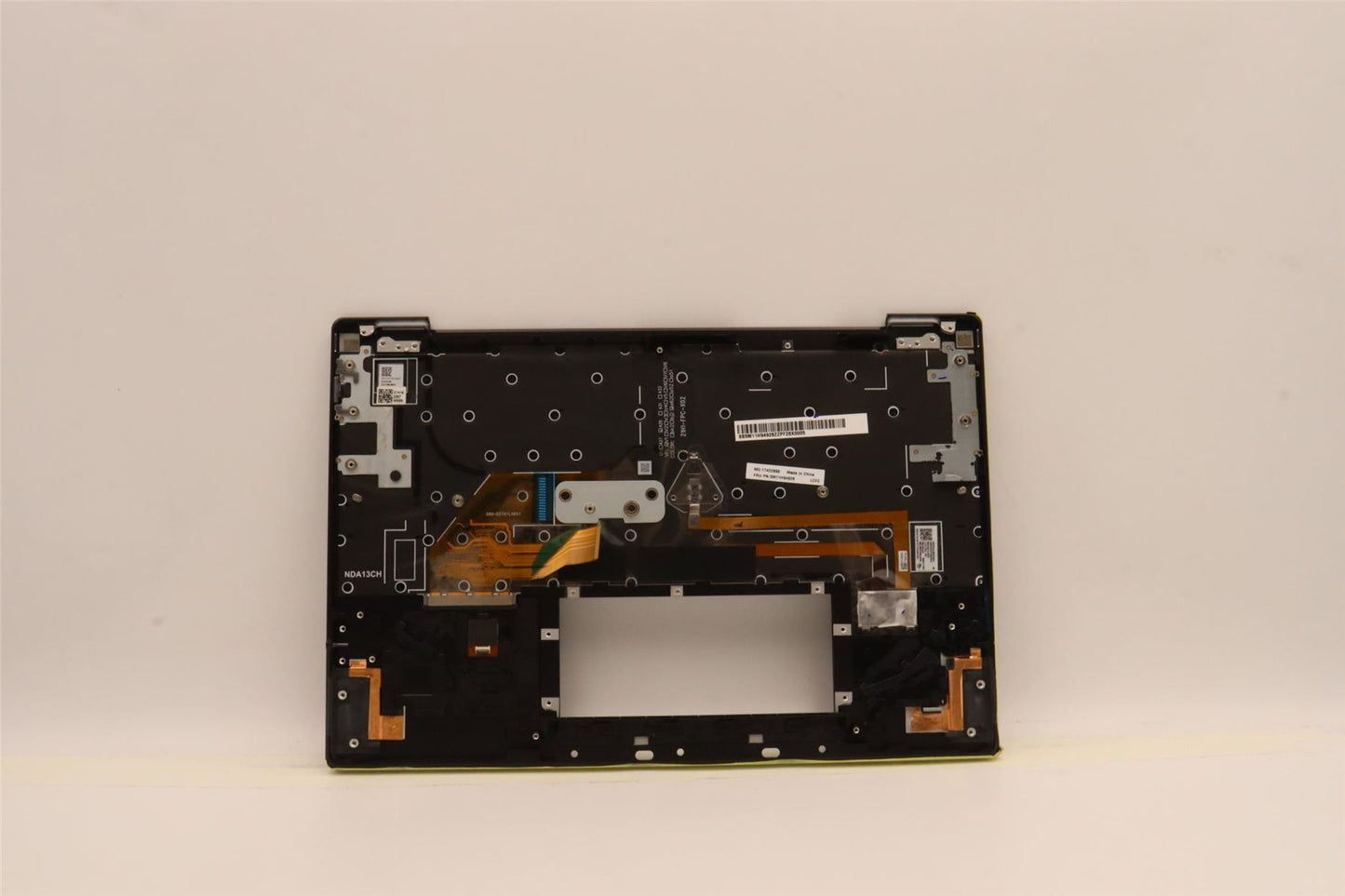 Lenovo ThinkPad Z13 Gen 1 Keyboard Palmrest Top Cover Danish Black 5M11H94928
