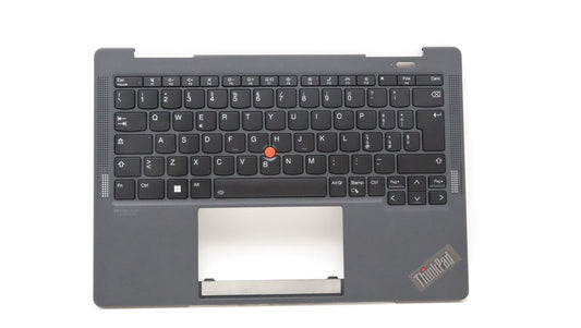 Lenovo ThinkPad X13s Keyboard Palmrest Top Cover Italian Black 5M11J12740