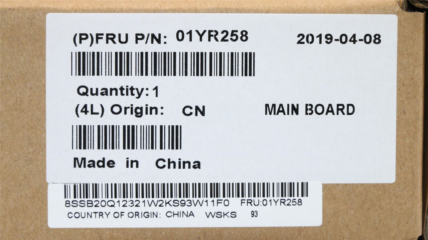Lenovo 01YR258 WIN,i7-8650U,AMT,TPM2,vP