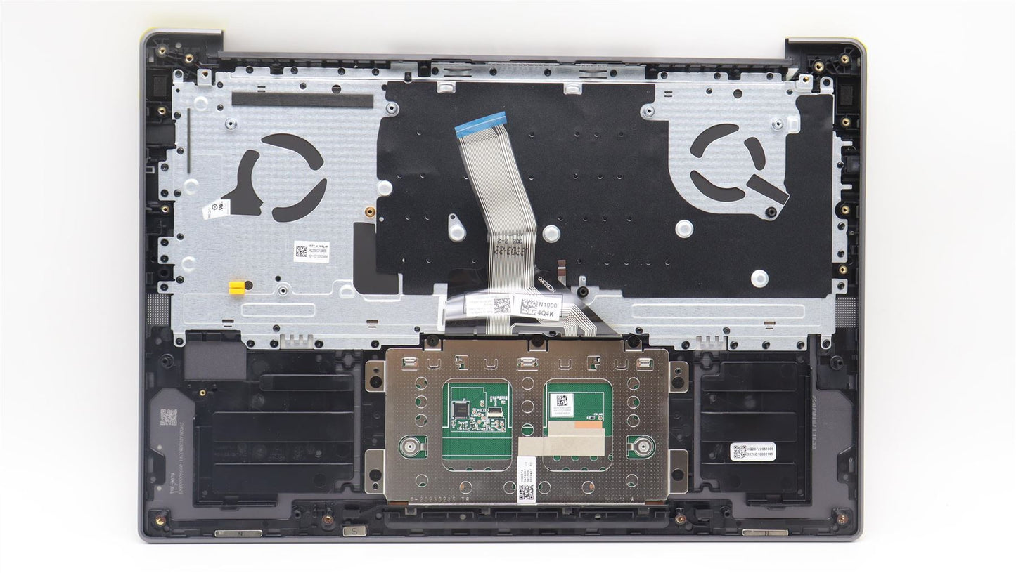 Lenovo Yoga 6 14IAP8 Palmrest Cover Touchpad Keyboard Russian 5CB1K03797