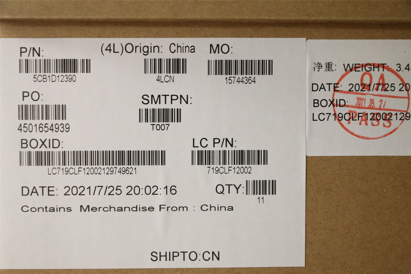Lenovo Lower Case L 82NJ LS W/GRAPHITE 5CB1D12390