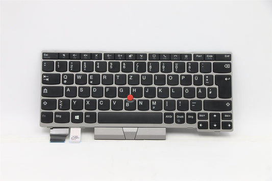 Lenovo ThinkPad L13 2 Keyboard German Silver 5N20V43447