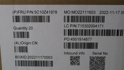 Lenovo FRU TS one pwr cable_WT 5C10Z41978