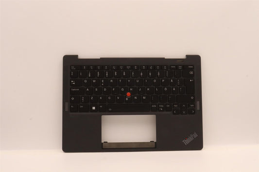 Lenovo ThinkPad X13s Keyboard Palmrest Top Cover Swedish Finnish 5M11J12825