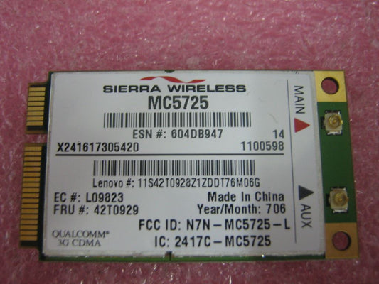 Lenovo FRU MC5725 ver Board 42T0987