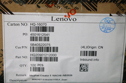 Lenovo IO Bracket H 82L5 _Down 5B40S22075