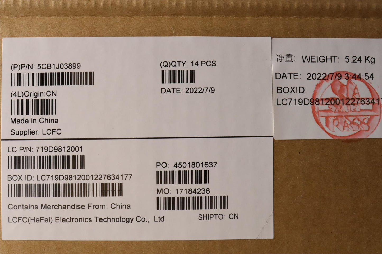 Lenovo Lower Case L 82UF AG DIS 5CB1J03899