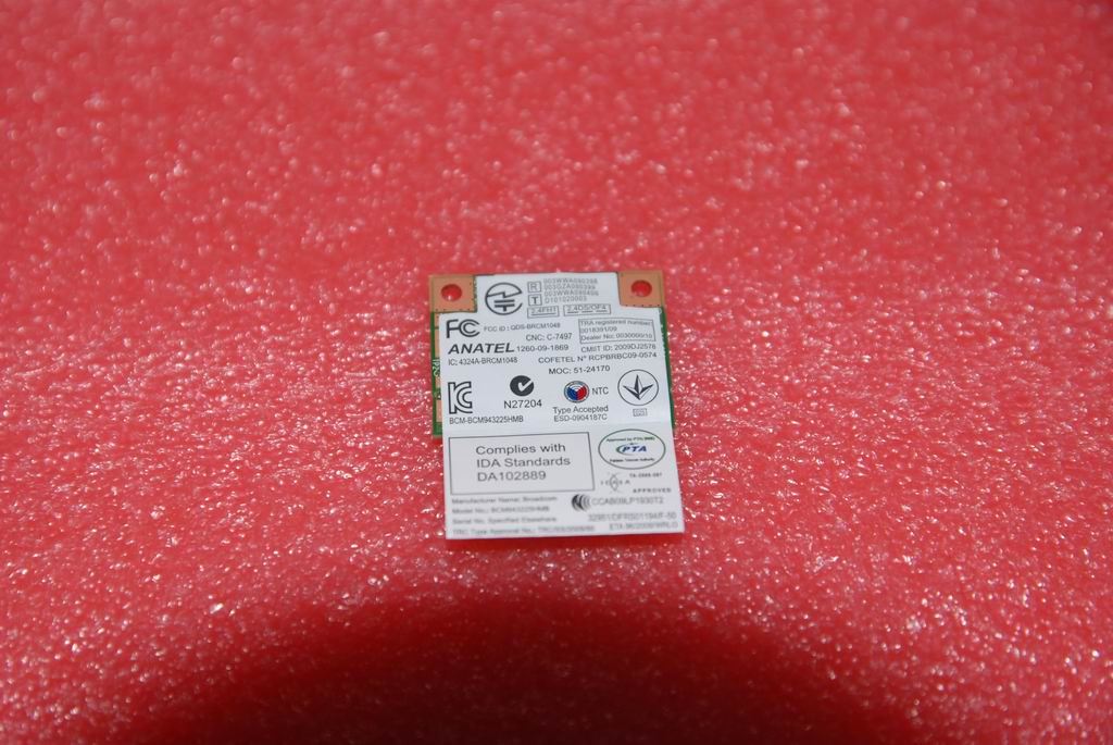 Lenovo Cbt BCM43225HMB BGN+BT HMC WiFi WLAN Board 20002511