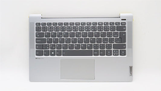 Lenovo IdeaPad 5 14IAL7 Palmrest Cover Touchpad Keyboard Cloud Grey 5CB1J08485