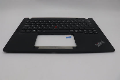 Lenovo ThinkPad X13 Gen 4 Keyboard Palmrest Top Cover Black Backlit 5M11H94444