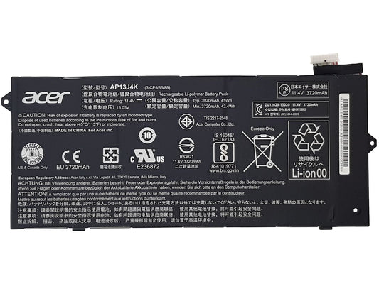 Acer Chromebook C720 C720P C740 CB3-431 CP5-471 CP5-471 Battery KT.00303.011