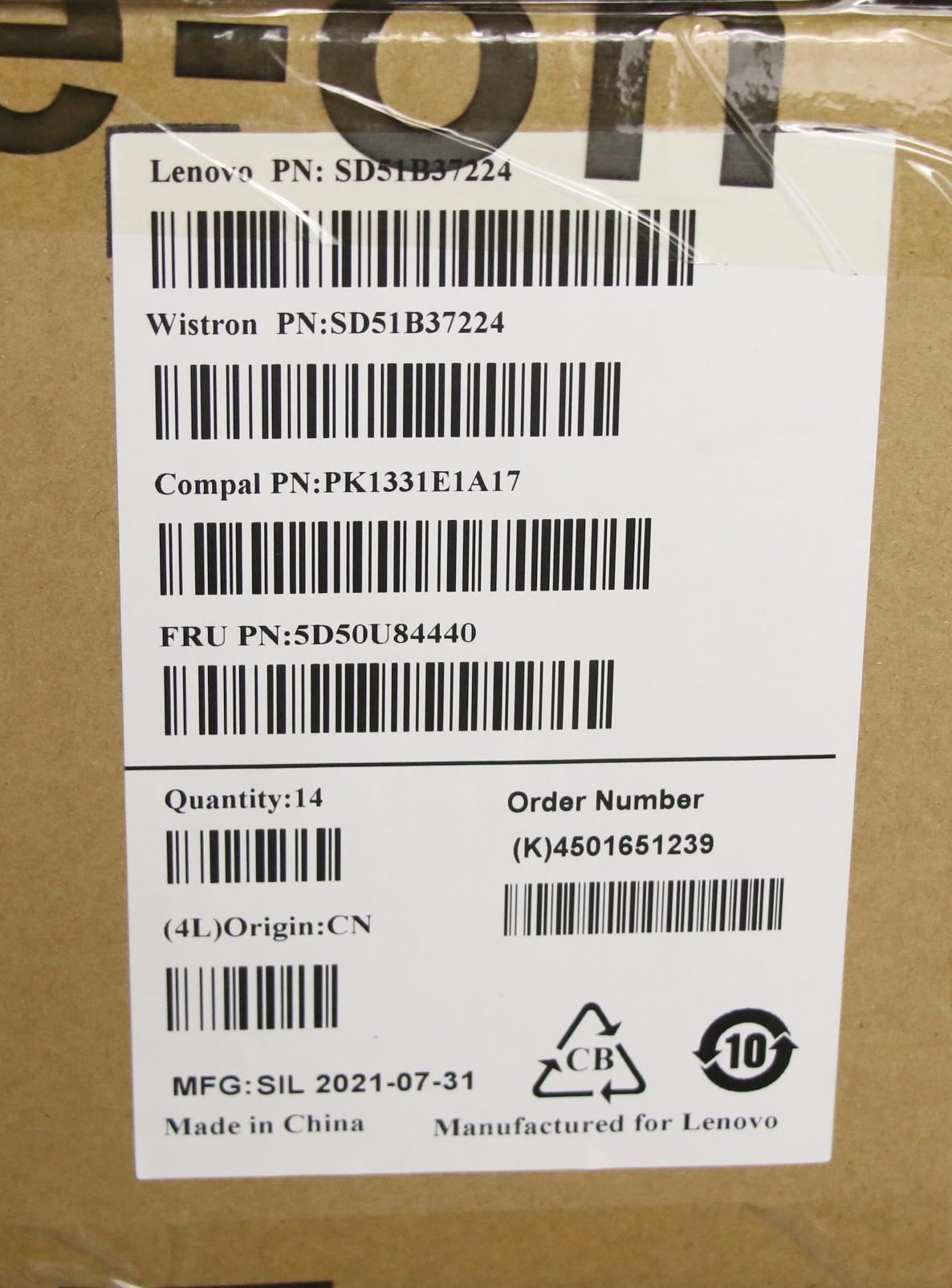 Lenovo USB Calliope KB BK BUL 5D50U84440
