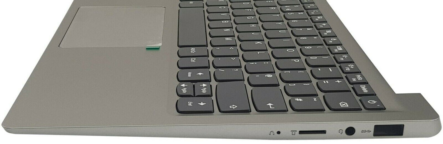 Lenovo IdeaPad S130-11IGM Keyboard Palmrest Top Cover UK Silver 5CB0R61527