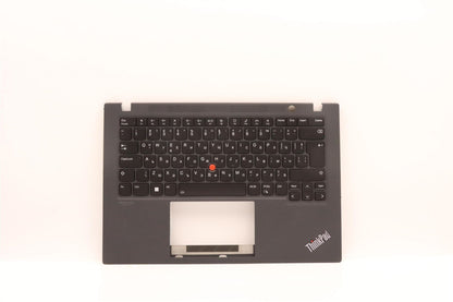 Lenovo ThinkPad T14s Gen 2 Keyboard Palmrest Top Cover Bulgarian 5M11F24689