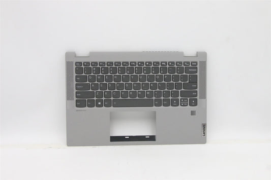 Lenovo Flex 5-14ALC05 Palmrest Touchpad Cover Keyboard US Grey 5CB1C19385