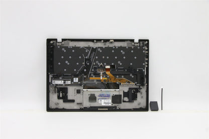 Lenovo ThinkPad X1 Gen 1 Keyboard Palmrest Top Cover Bulgarian Black 5M11B38313