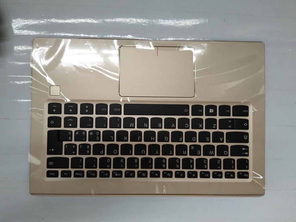 Lenovo Yoga 910-13IKB Palmrest Cover Touchpad Keyboard Italian Gold 5CB0M35111