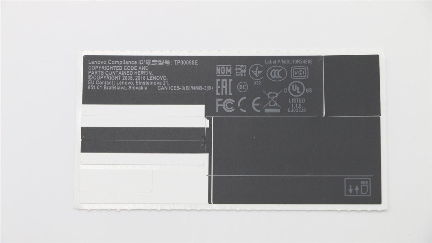 Lenovo ThinkPad A485 Palmrest Top Cover Housing Black 02DC345